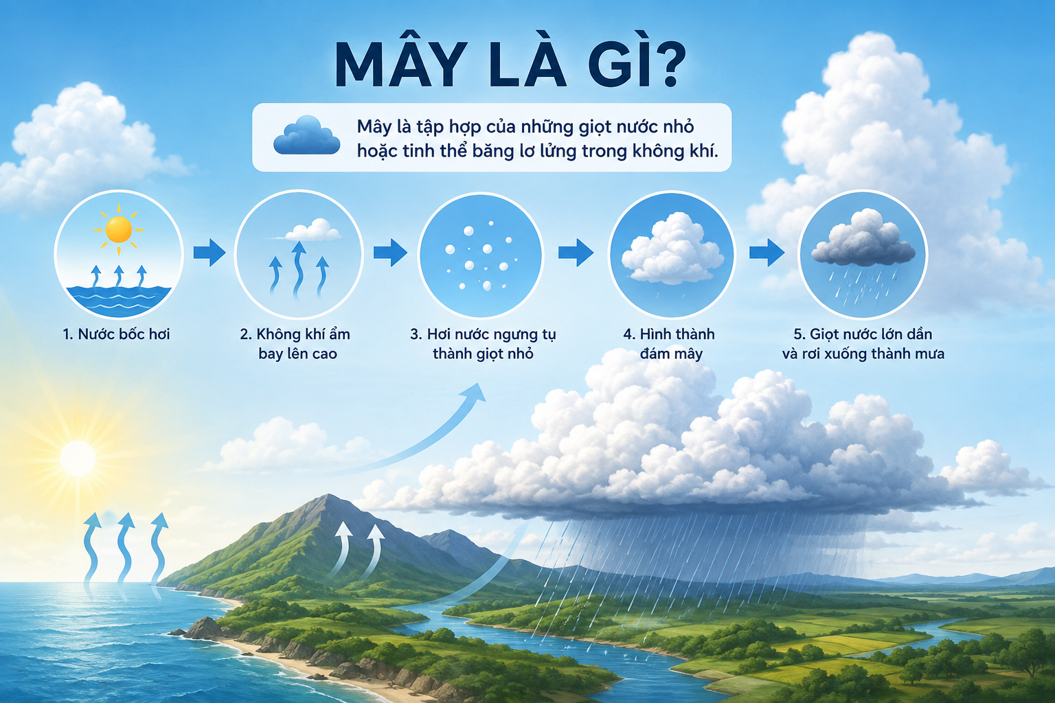 Mây Là Gì? Mây Được Hình Thành Như Thế Nào?
