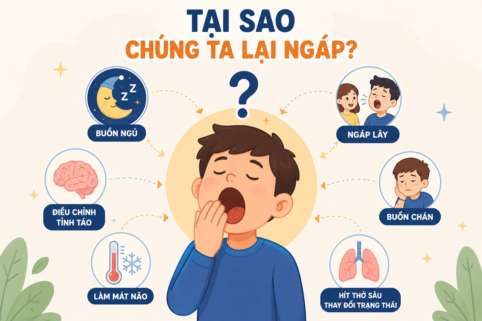 Tại Sao Chúng Ta Lại Ngáp? Những Điều Thú Vị Ít Người Biết