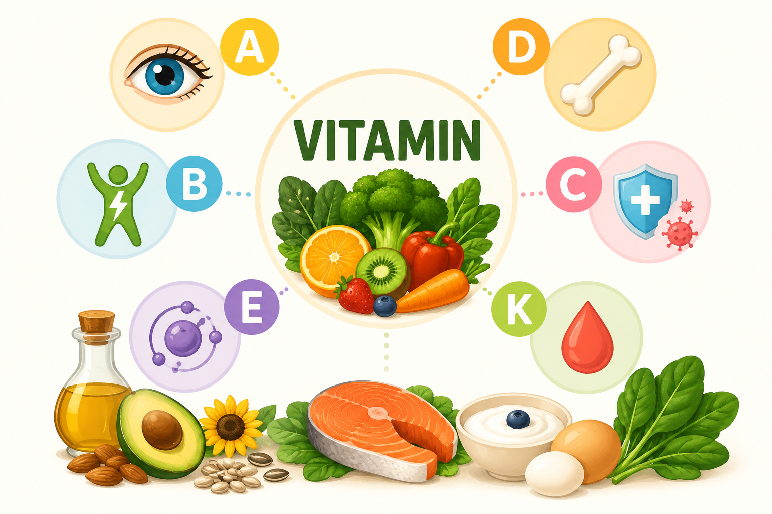 Vitamin Là Gì? Vitamin Có Vai Trò Gì Đối Với Cơ Thể?