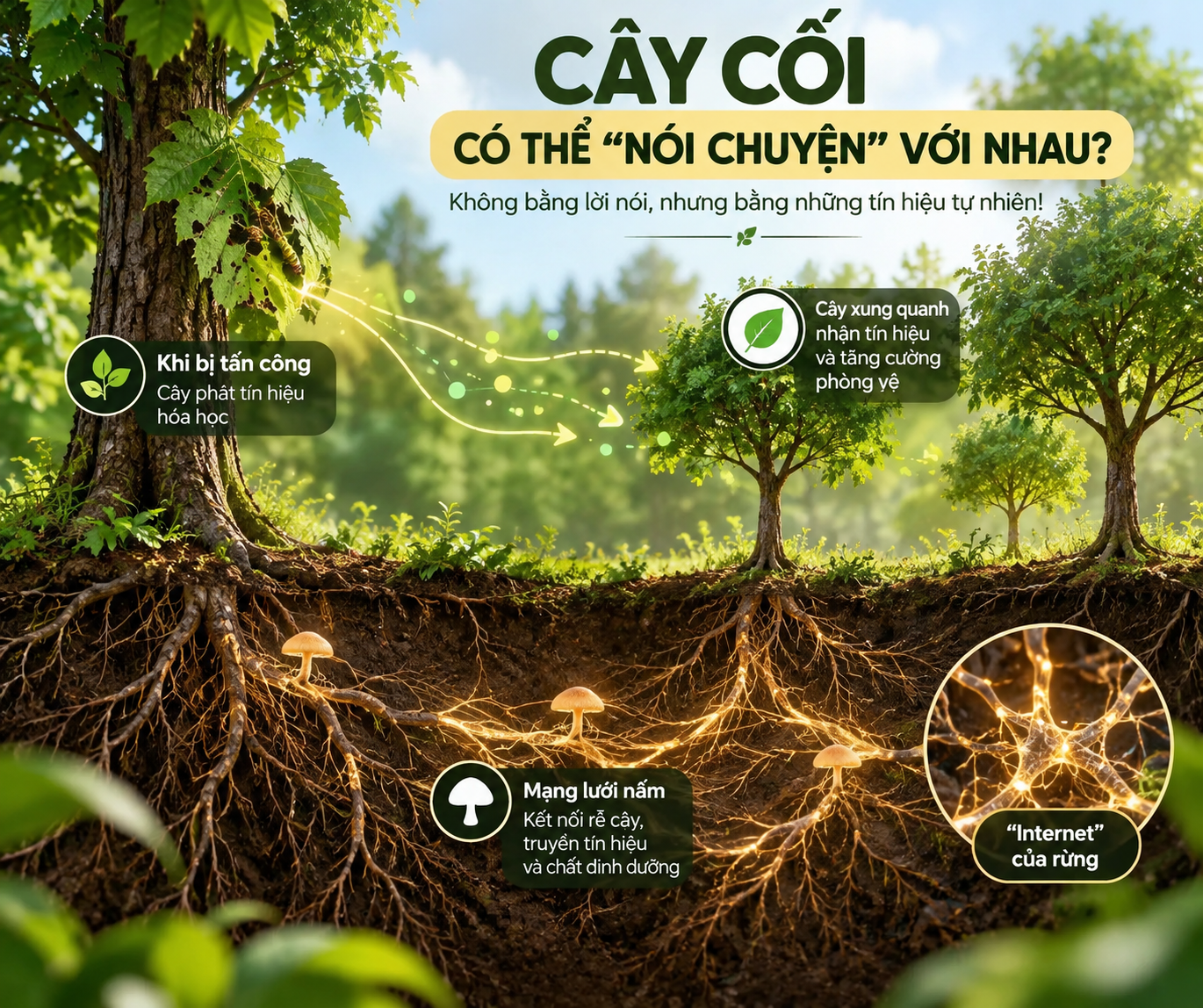 Có Thật Không? Cây Cối Có Thể “Nói Chuyện” Với Nhau?