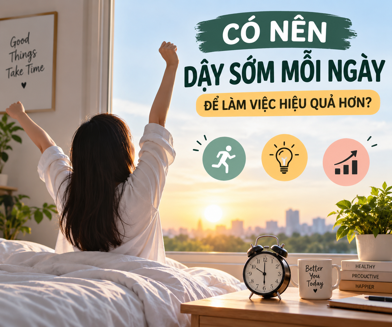 Có Nên Dậy Sớm Mỗi Ngày Để Làm Việc Hiệu Quả Hơn?