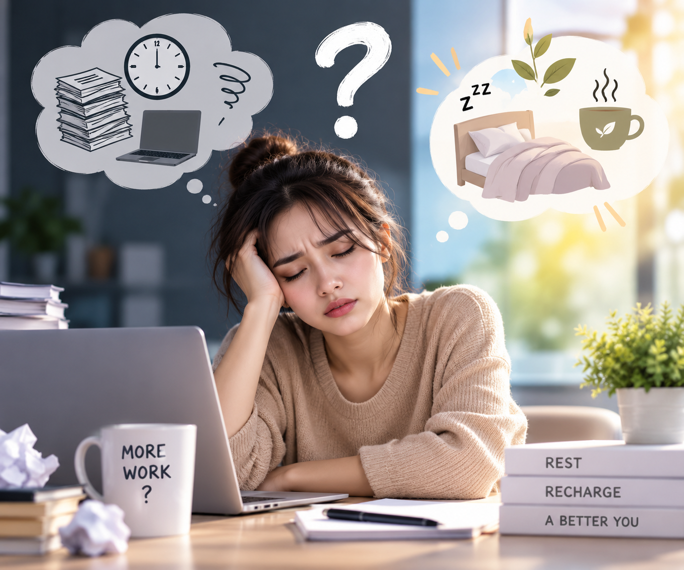 Có Nên Làm Việc Khi Đang Cảm Thấy Mệt Mỏi?