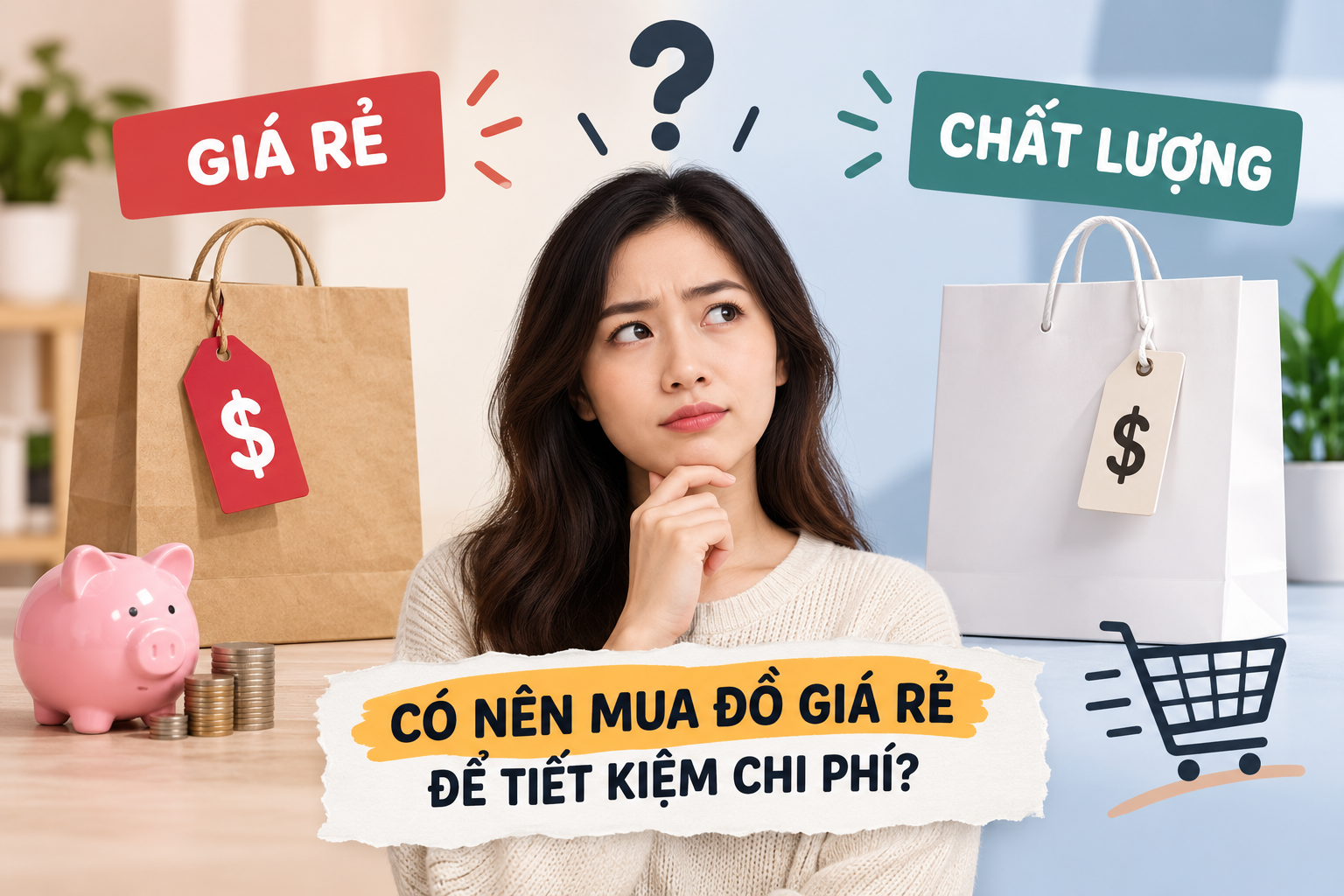 Có Nên Mua Đồ Giá Rẻ Để Tiết Kiệm Chi Phí?