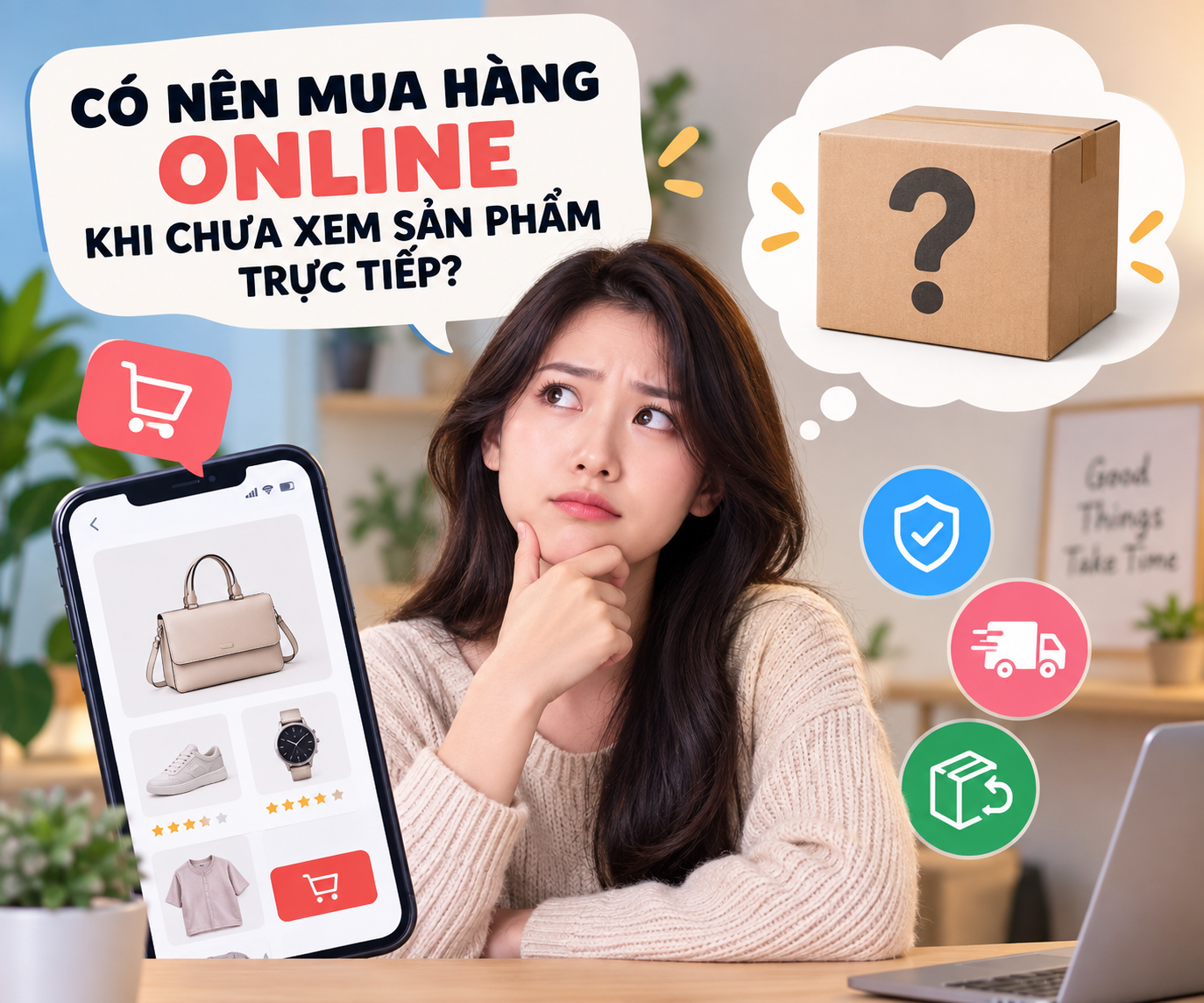 Có Nên Mua Hàng Online Khi Chưa Xem Sản Phẩm Trực Tiếp?