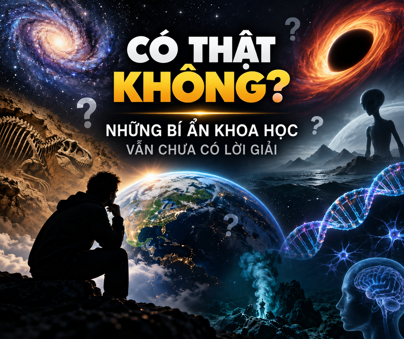 Có Thật Không? Những Bí Ẩn Khoa Học Vẫn Chưa Có Lời Giải