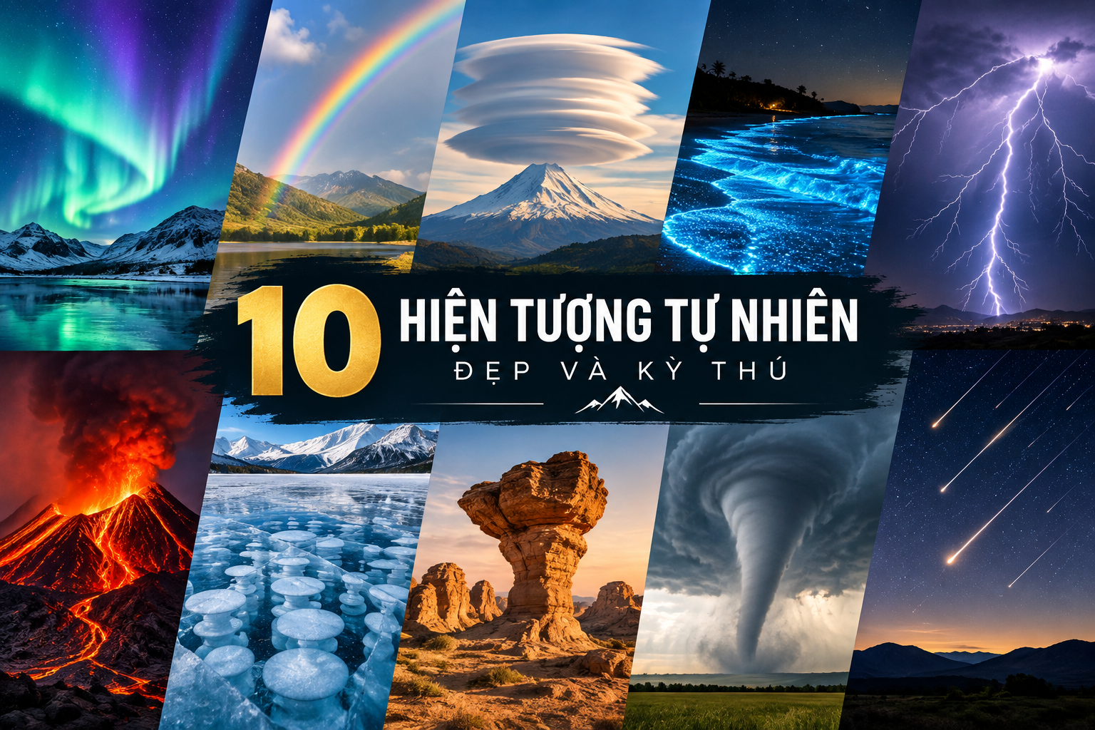 Khám Phá 10 Hiện Tượng Tự Nhiên Đẹp Và Kỳ Thú