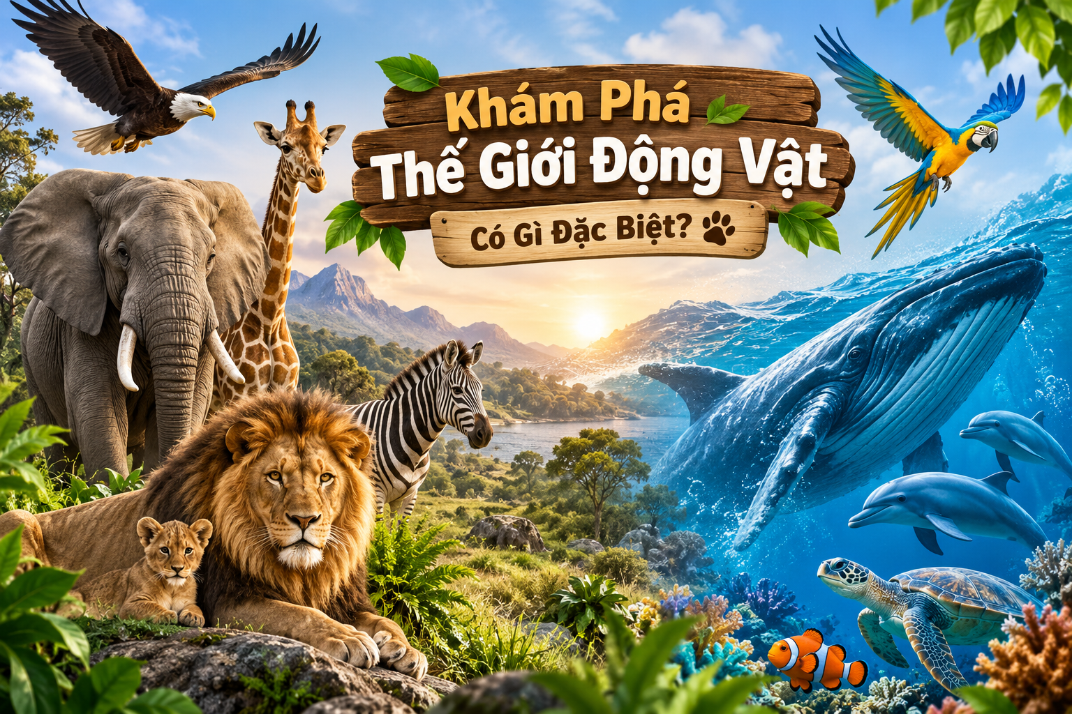 Khám Phá Thế Giới Động Vật Có Gì Đặc Biệt?