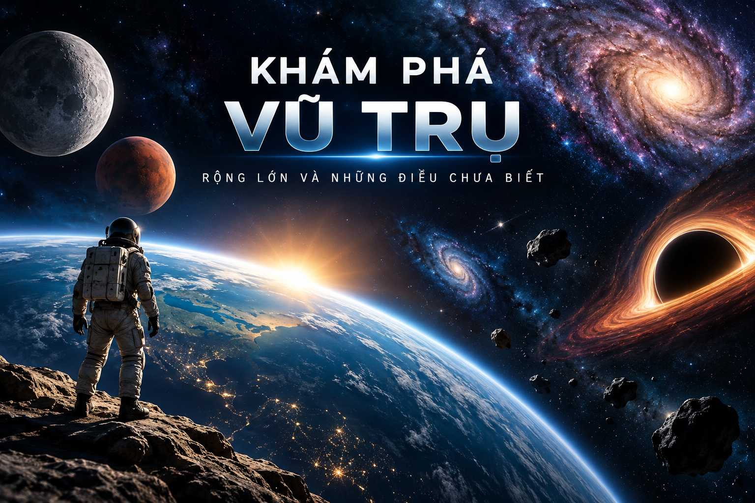 Khám Phá Vũ Trụ Rộng Lớn Và Những Điều Chưa Biết