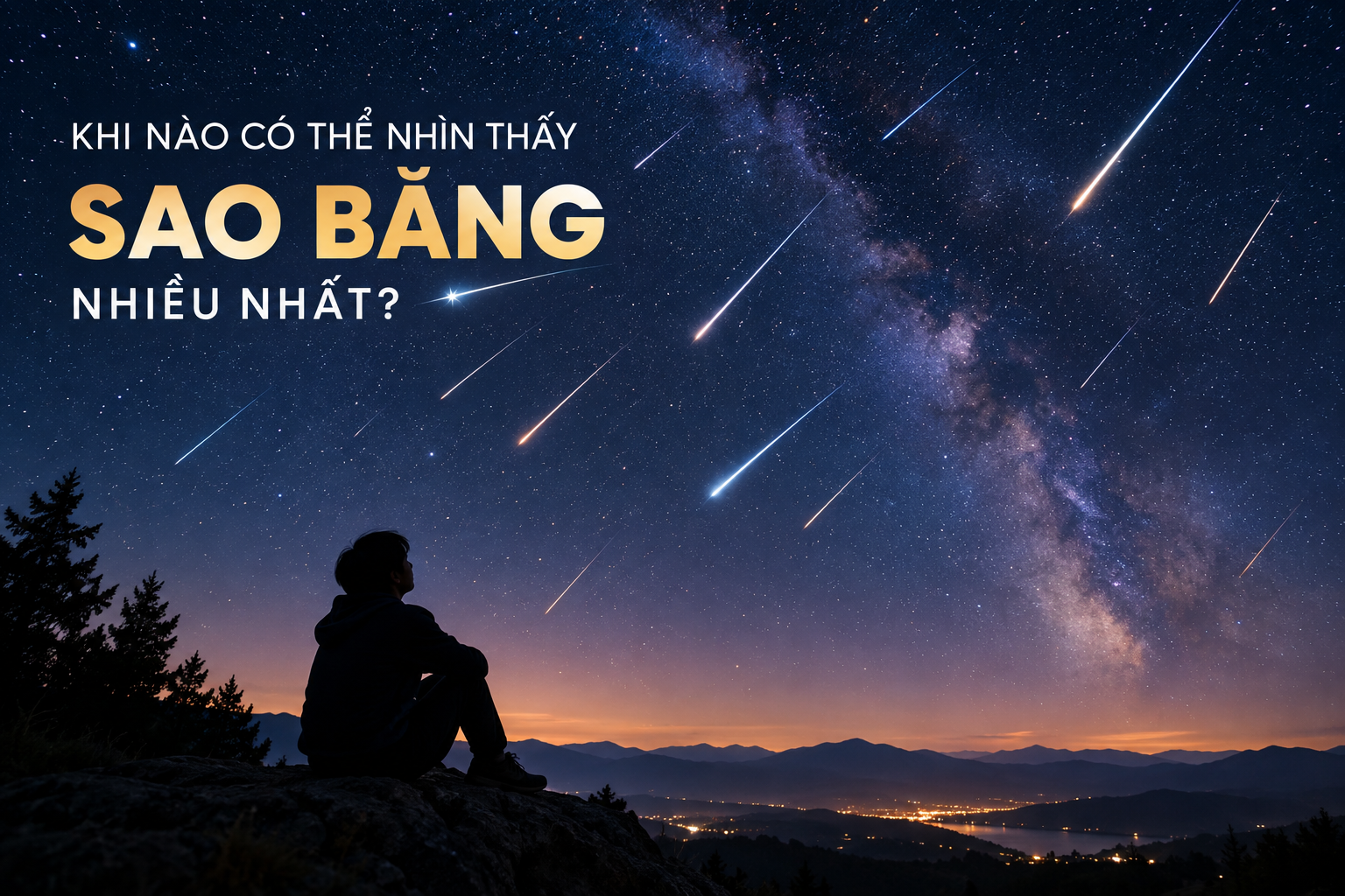 Khi Nào Có Thể Nhìn Thấy Sao Băng Nhiều Nhất?