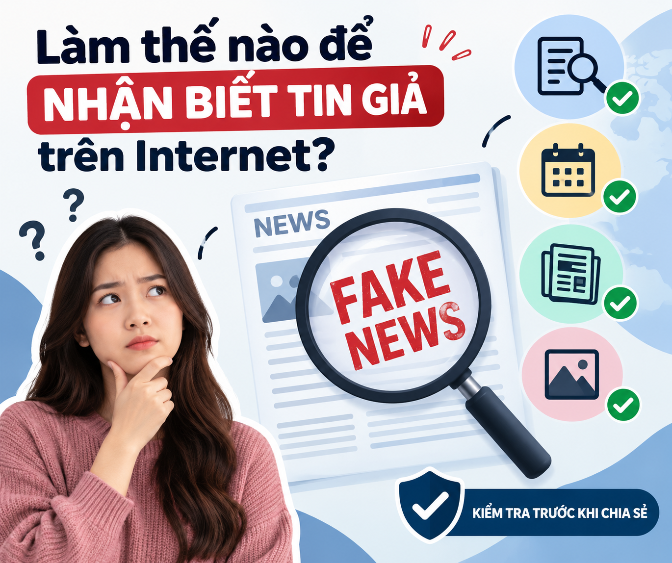 Làm Thế Nào Để Nhận Biết Tin Giả Trên Internet?