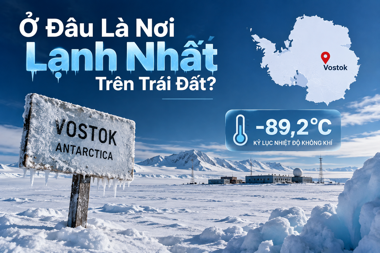 Ở Đâu Là Nơi Lạnh Nhất Trên Trái Đất?