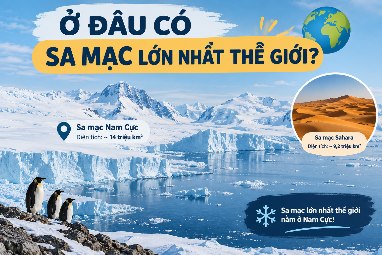 Ở Đâu Có Sa Mạc Lớn Nhất Thế Giới?