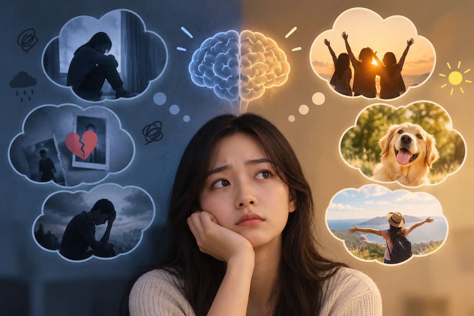 Vì Sao Con Người Thường Nhớ Những Chuyện Buồn Lâu Hơn?