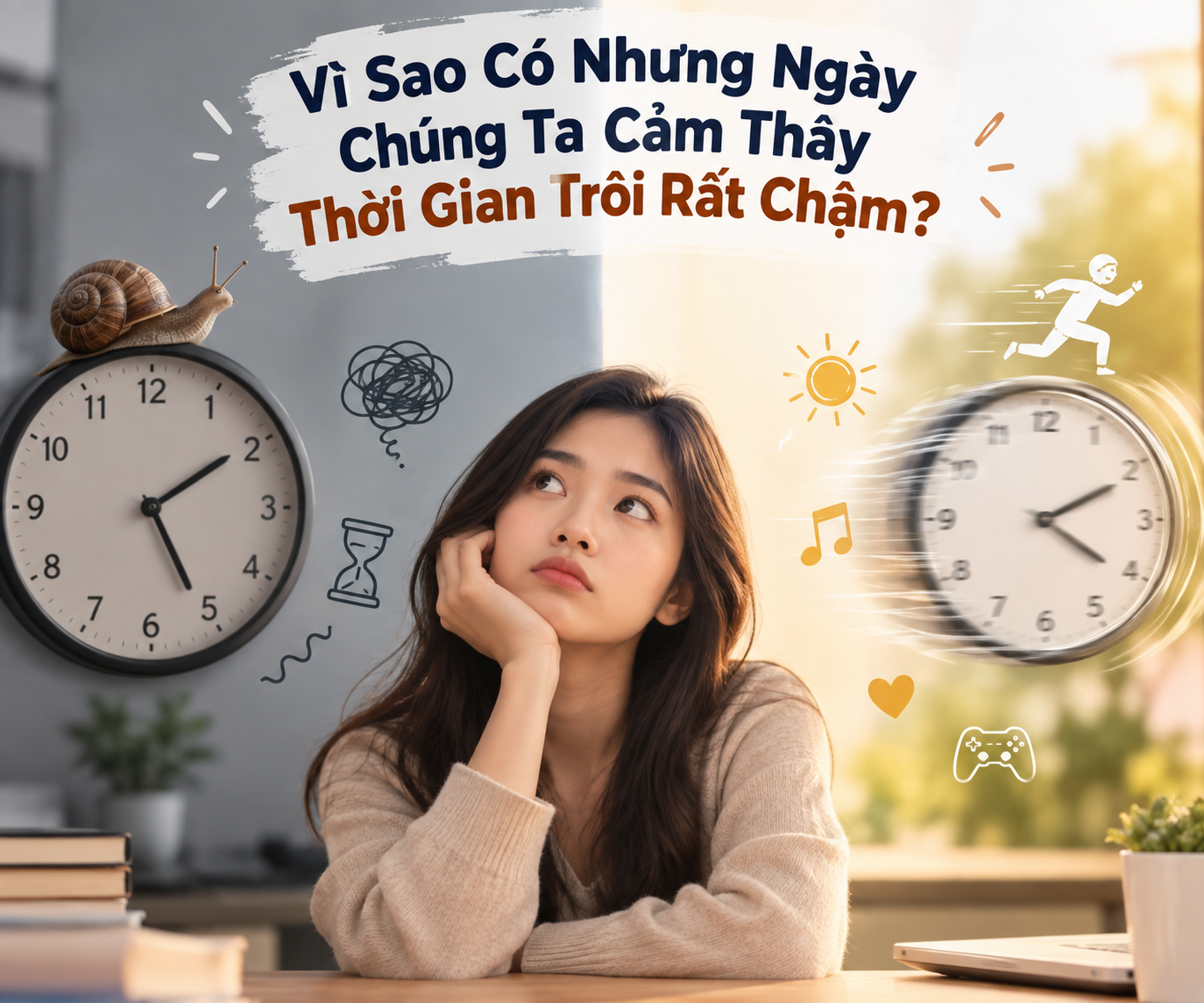 Vì Sao Có Những Ngày Chúng Ta Cảm Thấy Thời Gian Trôi Rất Chậm?