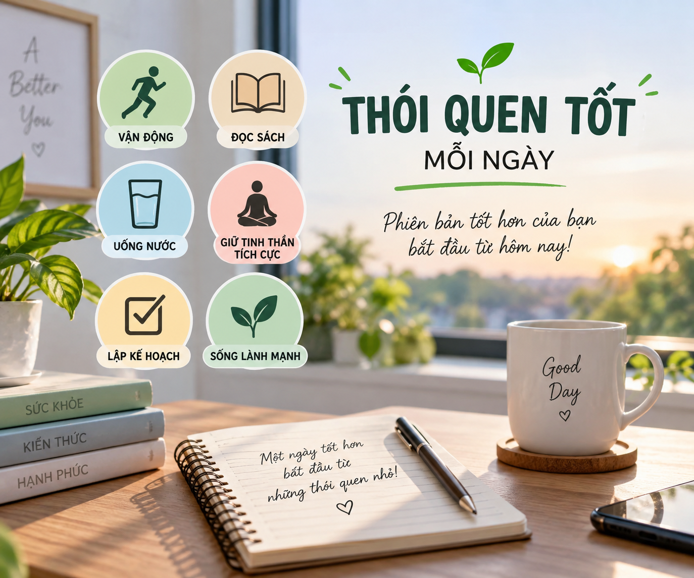 Làm Thế Nào Để Xây Dựng Một Thói Quen Tốt Mỗi Ngày?